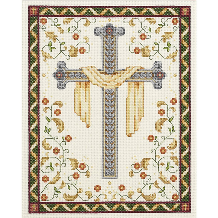 Janlynn His Cross Counted Cross Stitch Kit