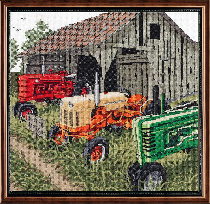 Janlynn Counted Cross Stitch Kit | Auction Day