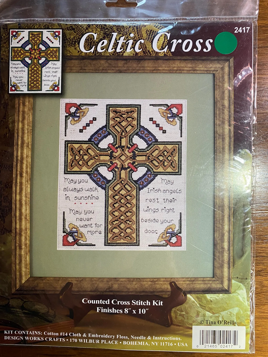 Design Works Counted Cross Stitch Kit | Celtic Cross