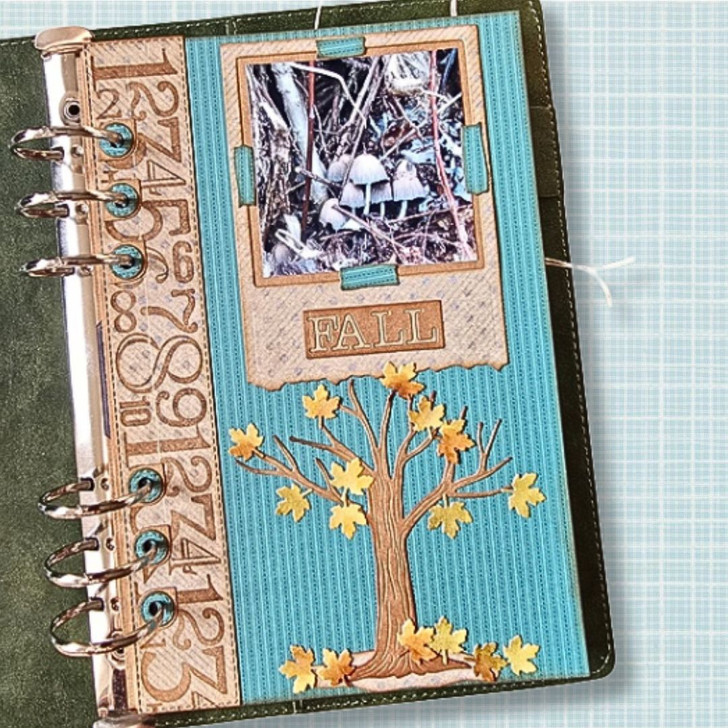 Elizabeth Craft Seasonal Trees Metal Die Set