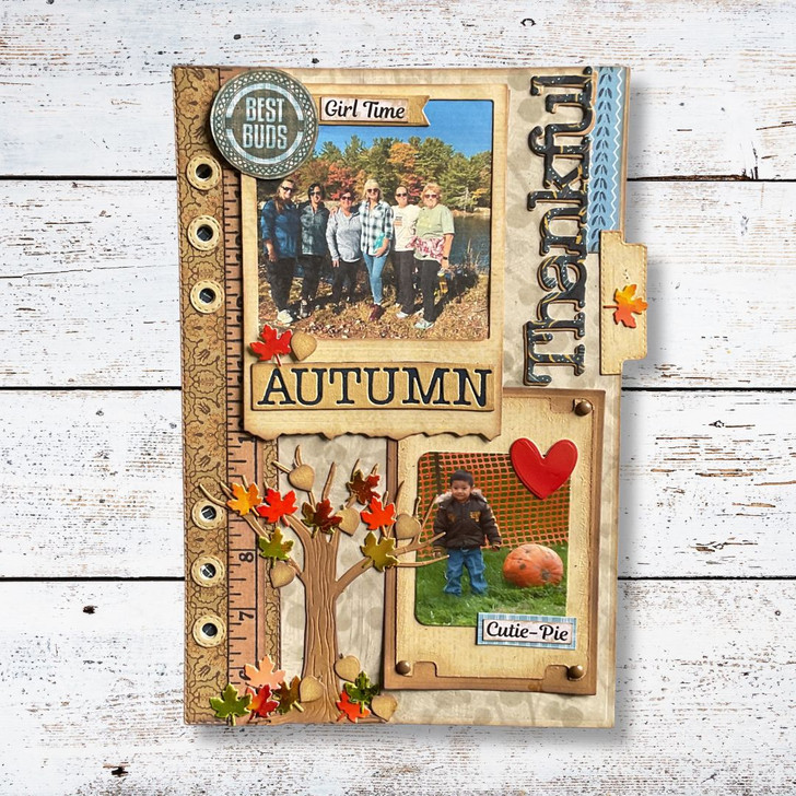 Elizabeth Craft Seasonal Trees Metal Die Set