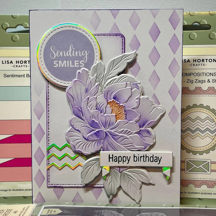 Lisa Horton Sentiment Banners Craft Dies