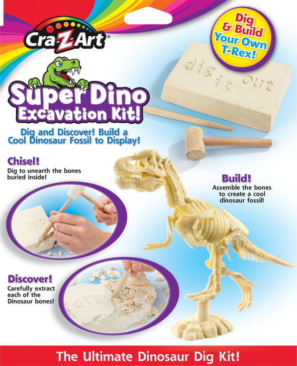 Cra-Z-Art Super Dino Excavation Kit