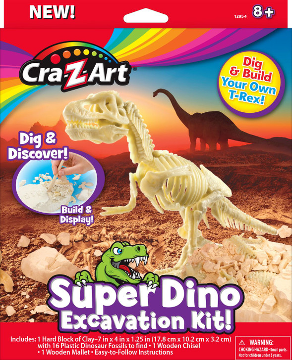 Cra-Z-Art Super Dino Excavation Kit