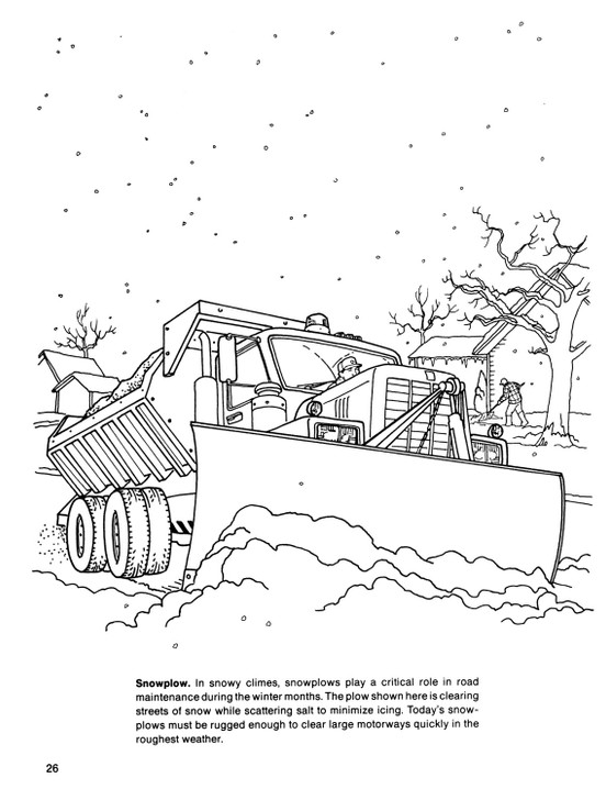 Dover Coloring Book | Trucks