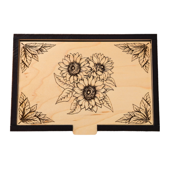 Customizable Prayer God Box | Sunflowers ~ Small