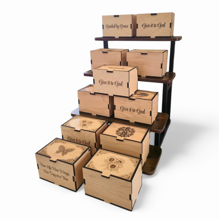 Customizable Small God Box | Prayer & Worry Box