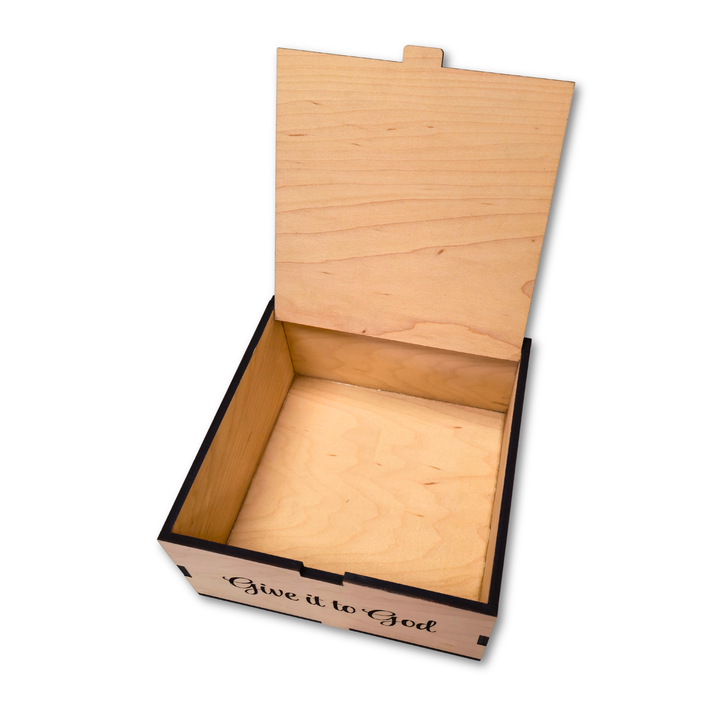 Personalized Sunflowers Prayer Box (God Box) - Large