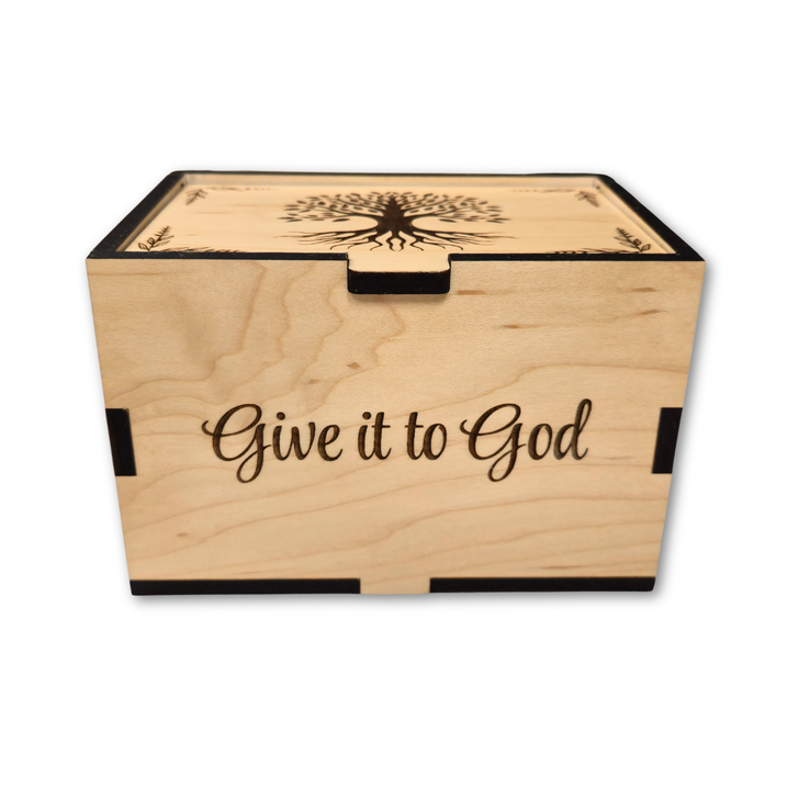 Personalized Tree of Life Small Prayer God Box