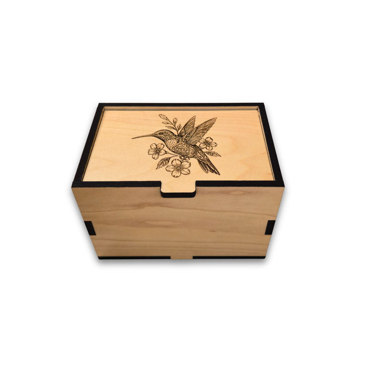Personalized Hummingbird Small Prayer God Box