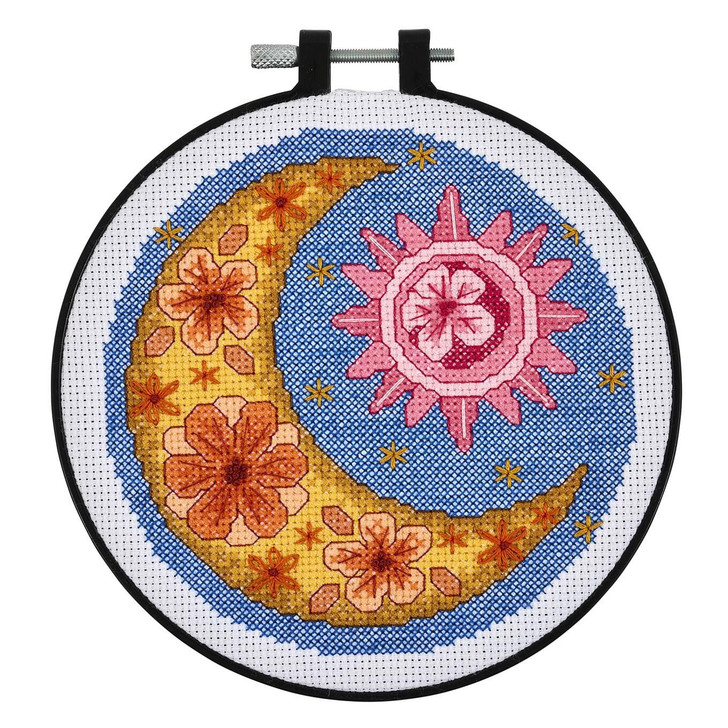 Bucilla Celestial Harmony Mindful Stitching Counted Cross Stitch Kit