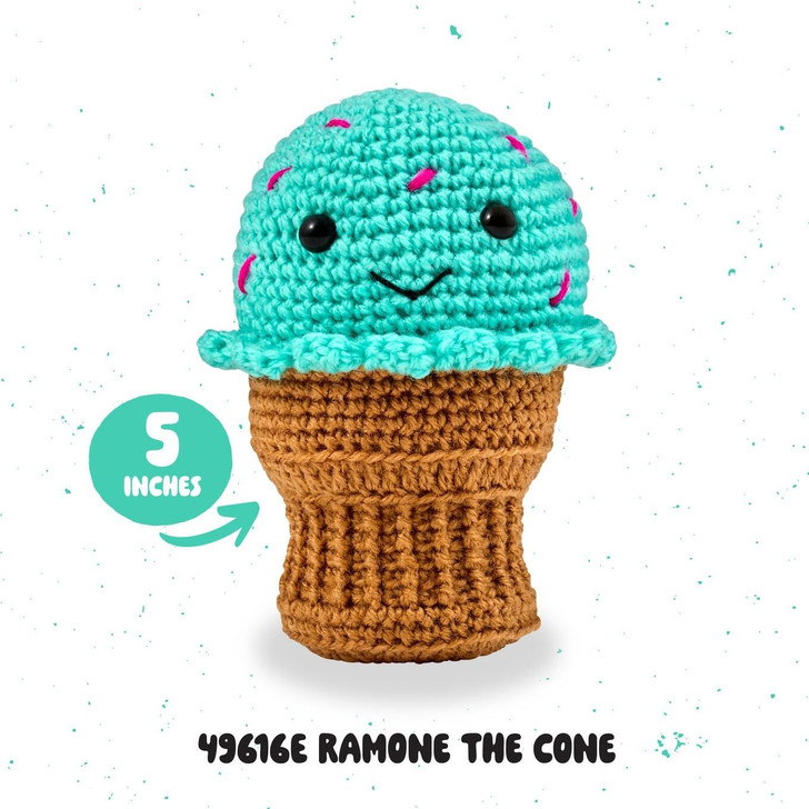 Bucilla Ramone the Cone Amigurumi Crochet Kit