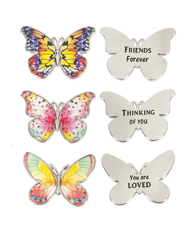 Ganz Enjoy the Journey Butterfly Pocket Token
