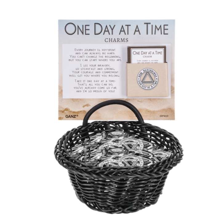 Ganz “One Day At A Time” Pocket Token Charm