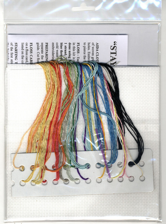 Design Works Stay Calm Counted Cross Stitch Kit