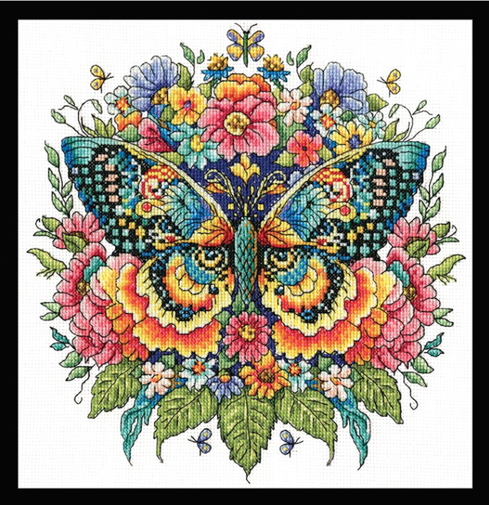 Design Works Butterfly Counted Cross Stitch Kit