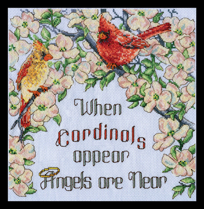 Design Works Cardinals Counted Cross Stitch Kit