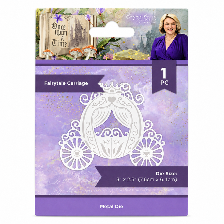 Crafter's Companion Fairytale Carriage Metal Die From the Once Upon A Time Collection