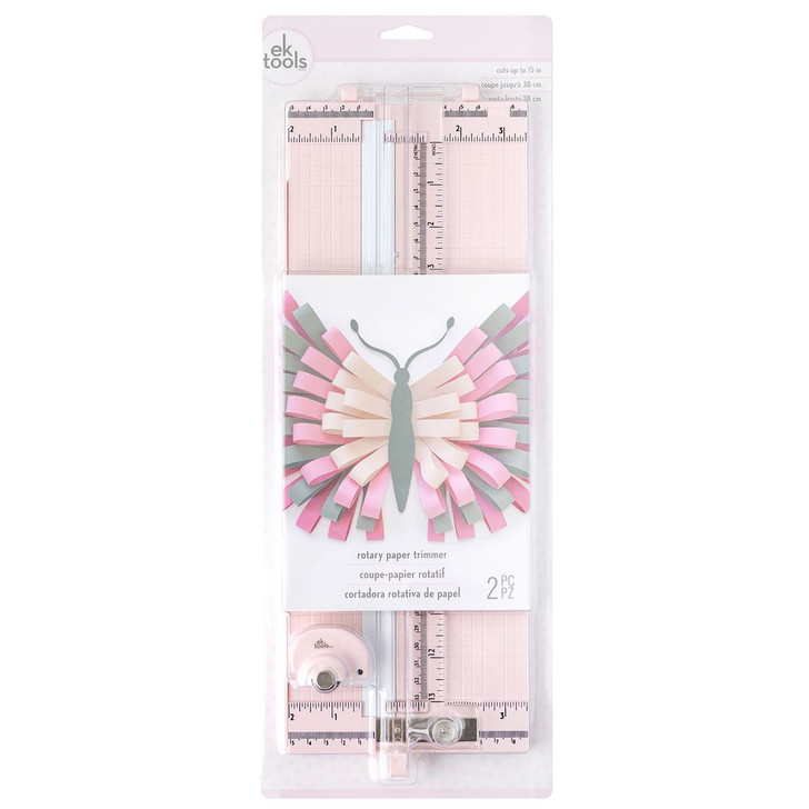 EK Success Pink Rotary Paper Trimmer
