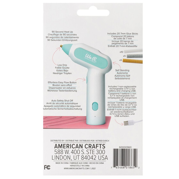 We R Makers Blue Creative Flow Glue Gun