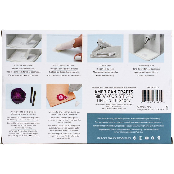 We R Makers Grey Glue Gun Kit