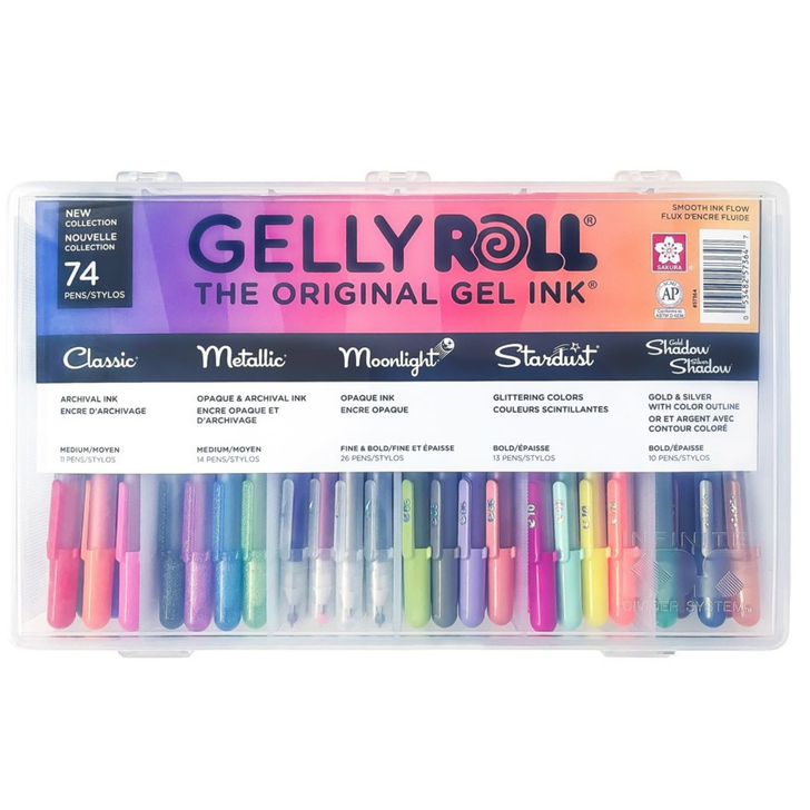 Sakura Gelly Roll Pens Set 74/Pkg