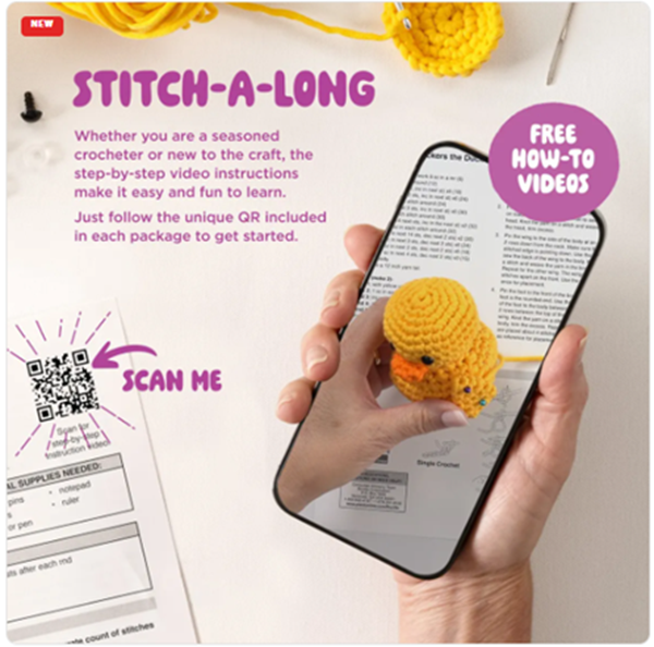 Bucilla Sprout The Mushroom Amigurumi Crochet Kit