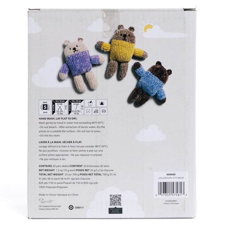 Bernat Velvet Minis Yarn Pack