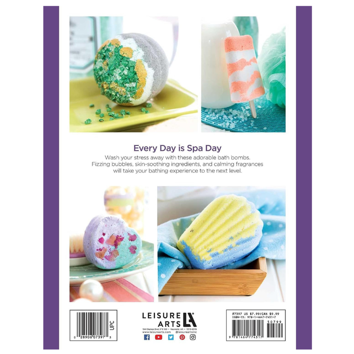 Leisure Arts Sparkle & Fizz Bath Bombs Book