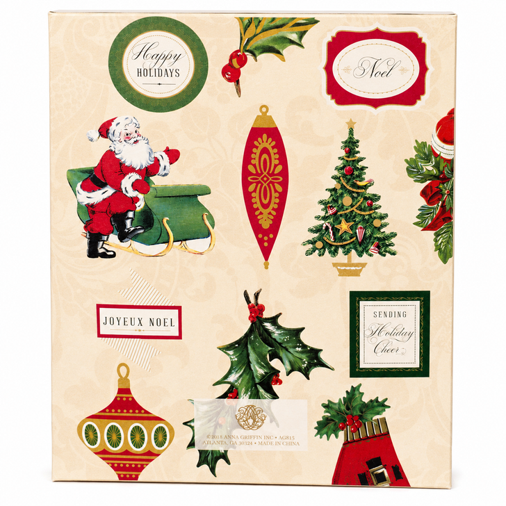 Anna Griffin Mini Christmas & Sentiment Stickers