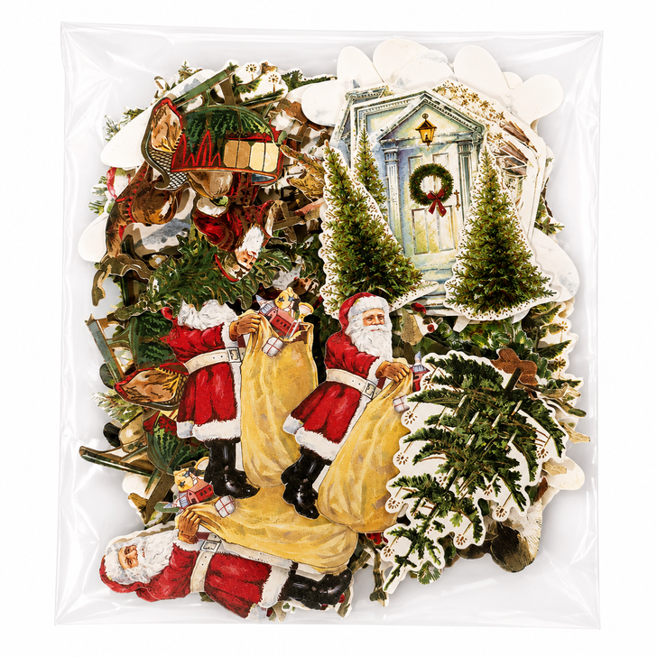 Anna Griffin 120 Mini Snowglobe Stickers