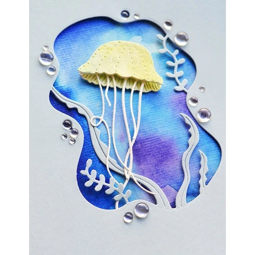 Memory Box Graceful Jellyfish Craft Dies