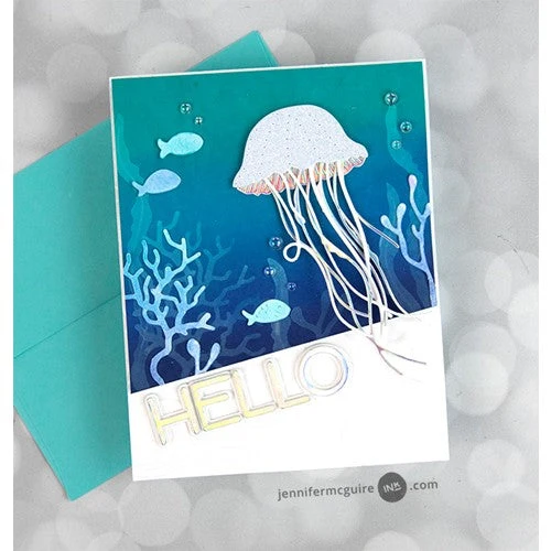 Memory Box Graceful Jellyfish Craft Dies
