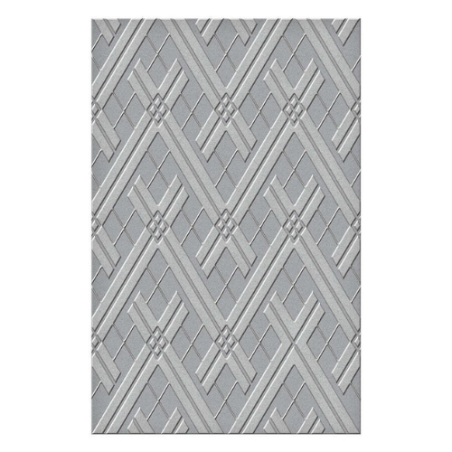 Spellbinders Argyle Socks Embossing Folder