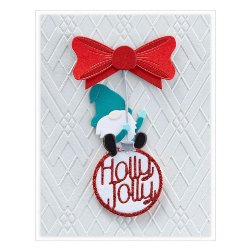 Spellbinders Argyle Socks Embossing Folder