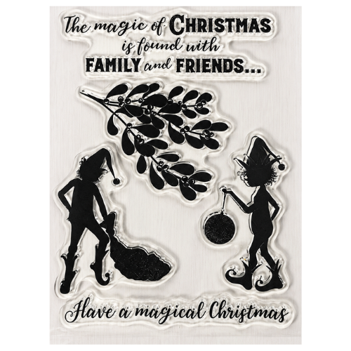 Crafter's Companion Magical Christmas Acrylic Stamp Set