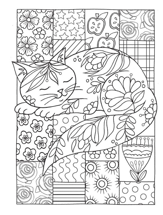 Dover Creative Haven: Happiness Coloring Book