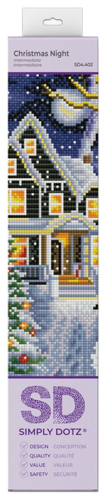Diamond Dotz Christmas Night Simply Dotz Diamond Art Kit