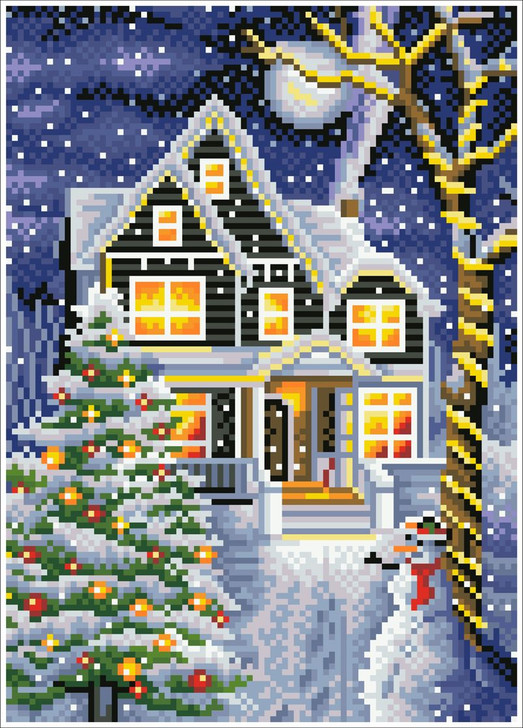 Diamond Dotz Christmas Night Simply Dotz Diamond Art Kit