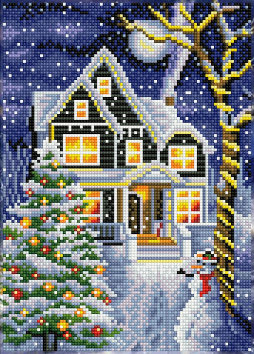 Diamond Dotz Christmas Night Simply Dotz Diamond Art Kit