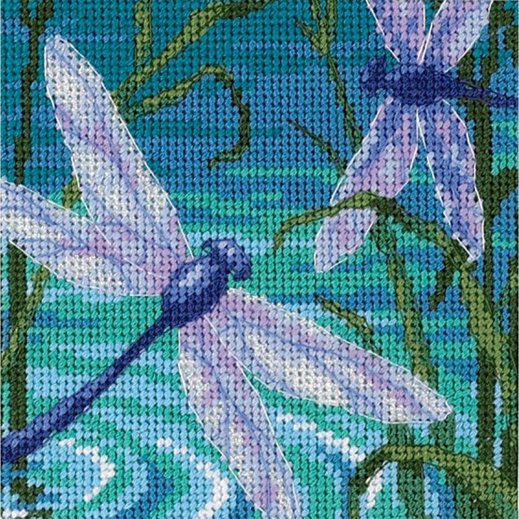 Dimensions Dragonfly Pair Needlepoint Kit