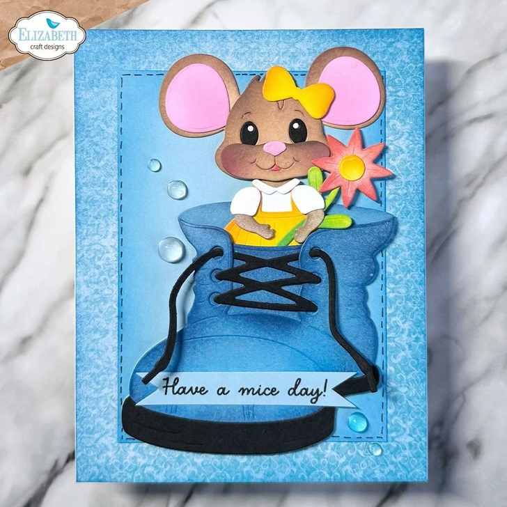 Elizabeth Craft Designs Boot Metal Cutting Die