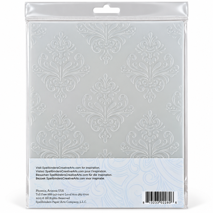 Spellbinders Designer Series Medallion Embossing Folder