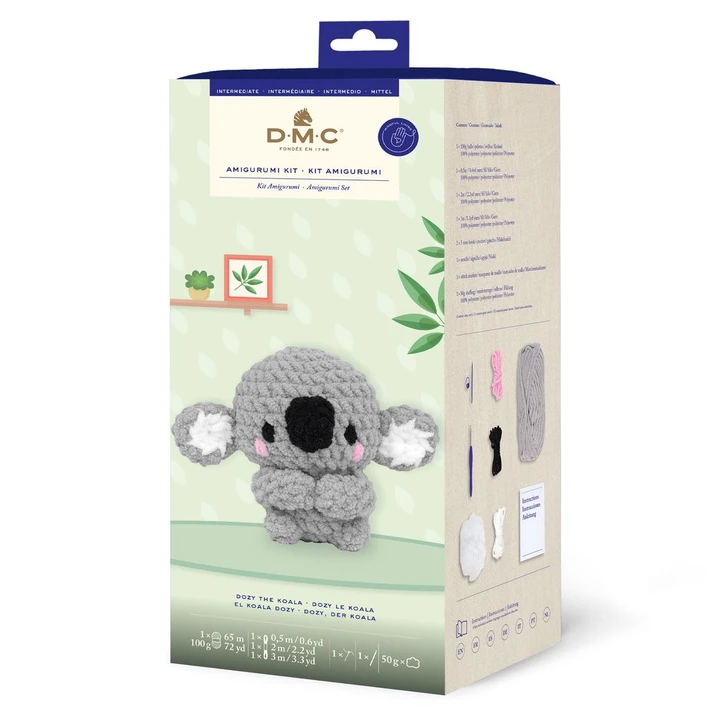 DMC Dozy the Koala Amigurumi Kit
