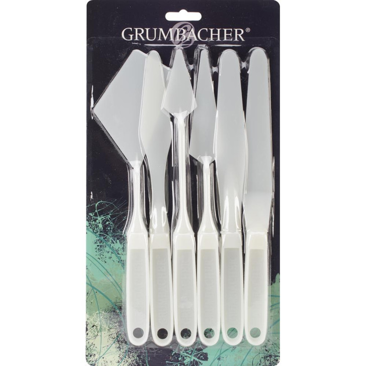Grumbacher Palette Knives 6/Pkg