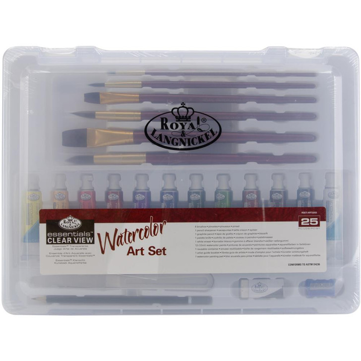 Royal & Langnickel essentials™ Watercolor Painting Set 25 Pc.