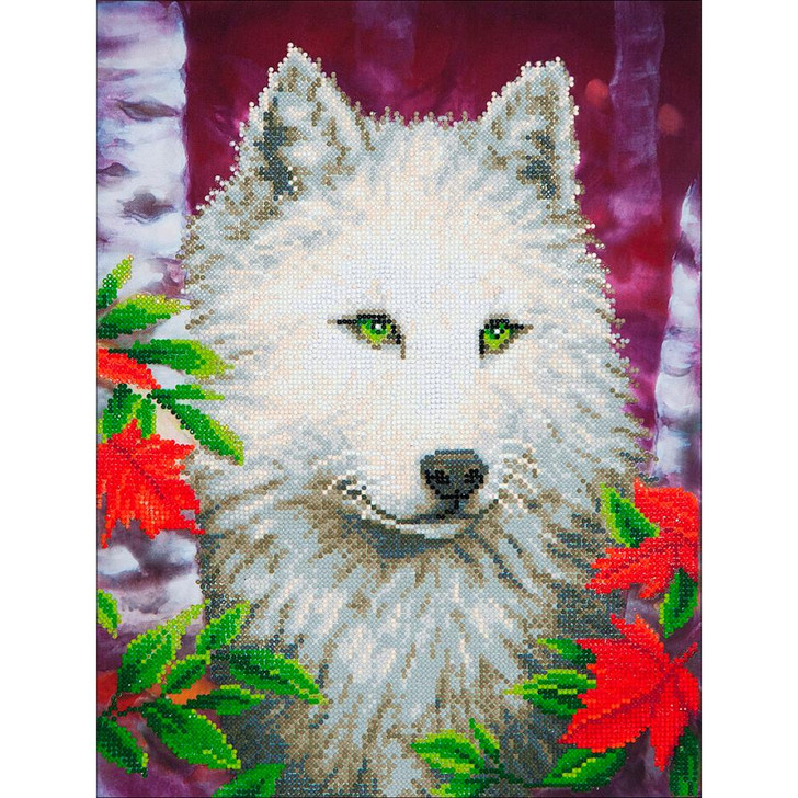 Diamond Dotz Diamond Facet Art Kit - White Wolf