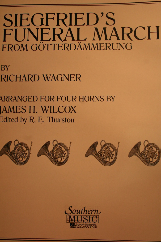 Wagner, Richard - Siegfried's Funeral March for Horn Quartet