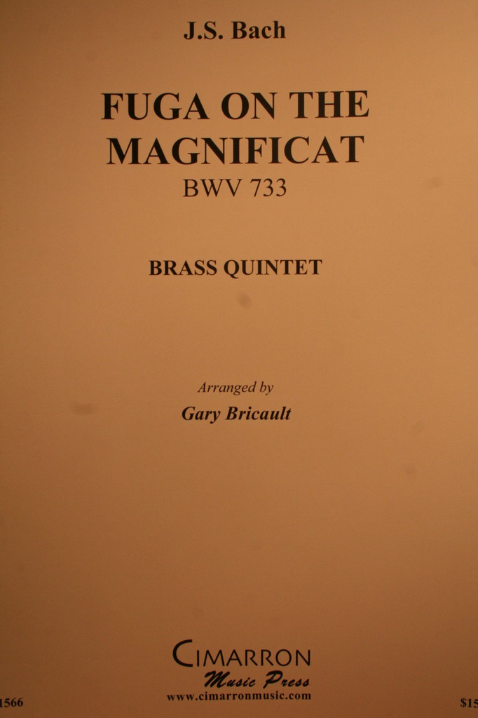 Bach, J.S. - Fuga On The Magnificat, (BWV.733)