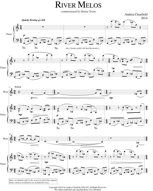 Clearfield Andrea River Melos Pope Horns Inc clearfield andrea river melos